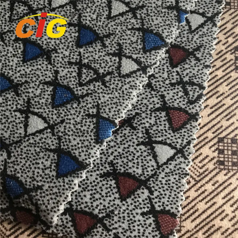 Good Quality Polyeste Upholstery Car Seat Fabric for Printing