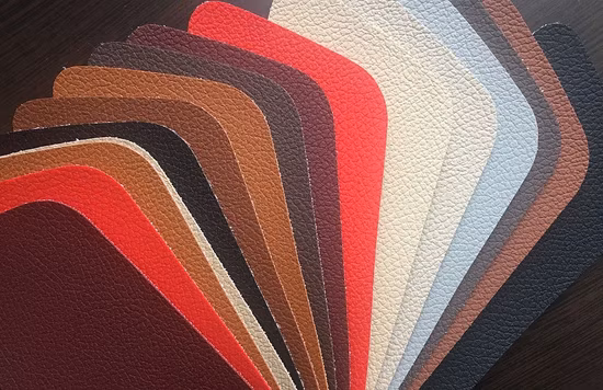 주문 부드러움 방습 인쇄된 핸드백 돋을새김된 가짜 PVC 인공적인 PU 가죽을 재생하십시오