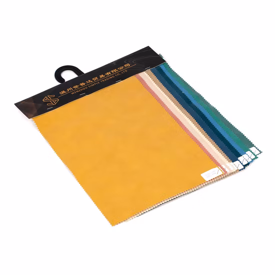 어린이용 카시트를 위한 PU PVC 합성 자수 가죽 바느질